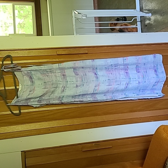 Riser Watercolor Pastel Spaghetti Strap Dress - Picture 1 of 6